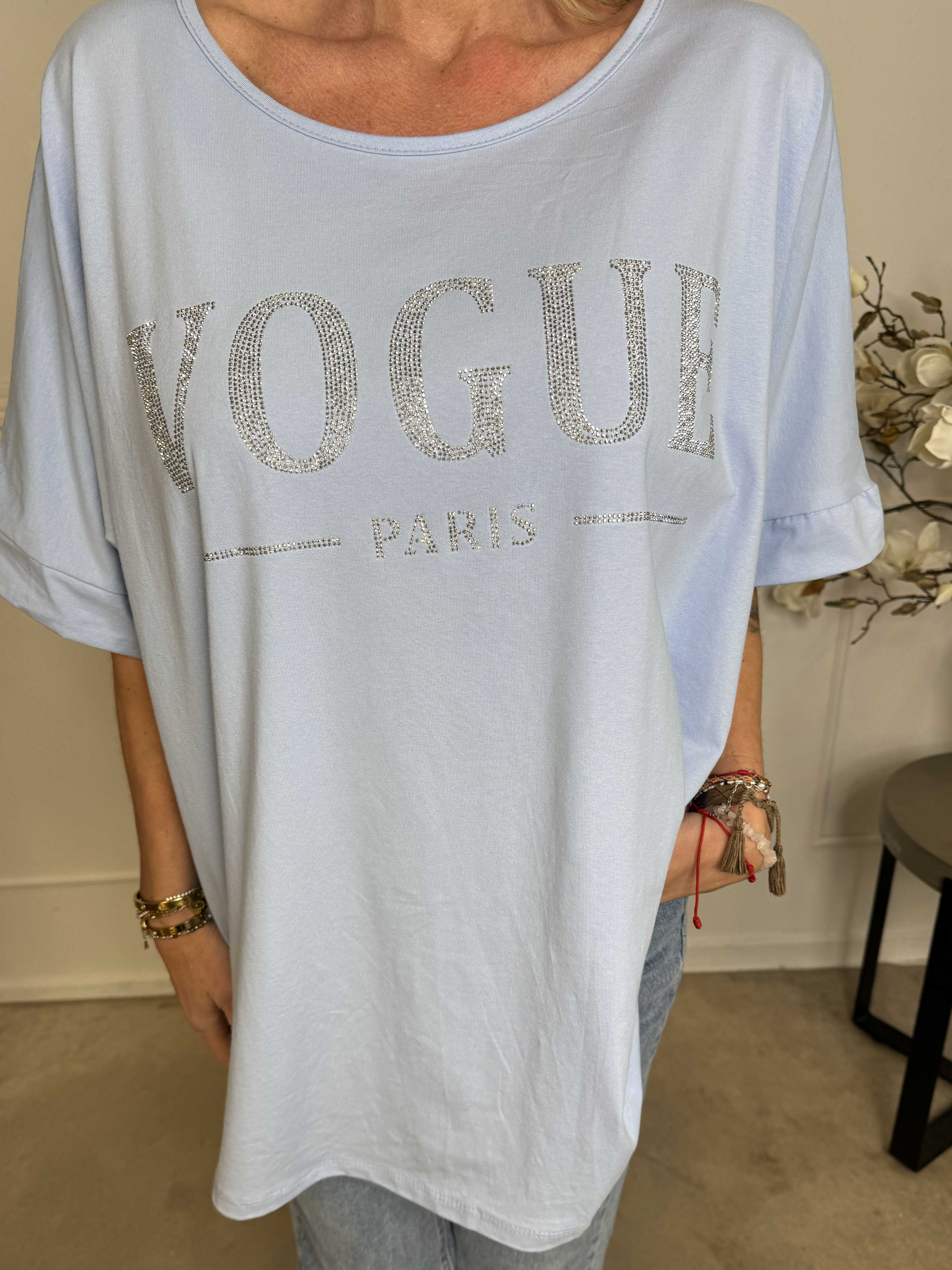 Mintu - T-shirt med mockaränder